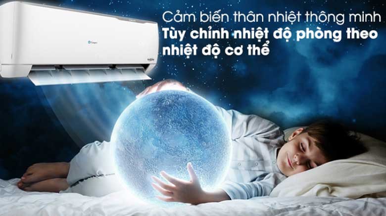 Cảm biến iFeel trên remote điều hoà Casper