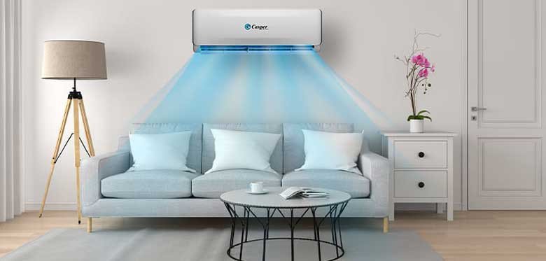 Chế độ Auto trên điều hoà Casper