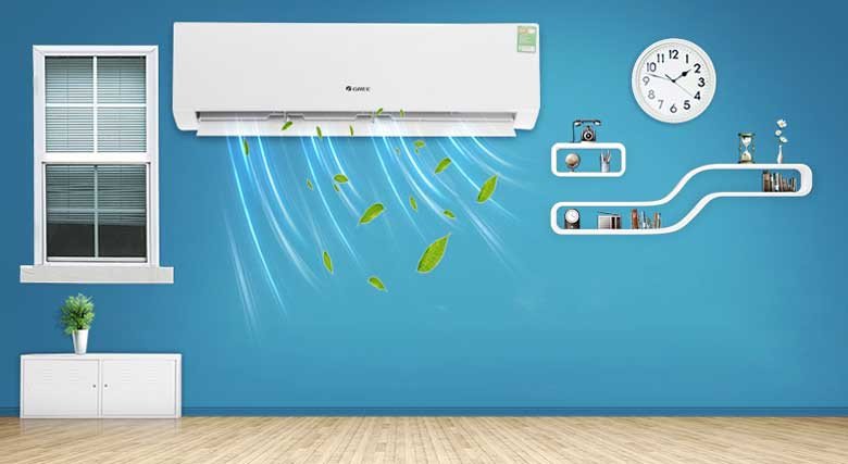 Chế độ quạt (Fan) điều hòa Gree giúp lưu thông không khí