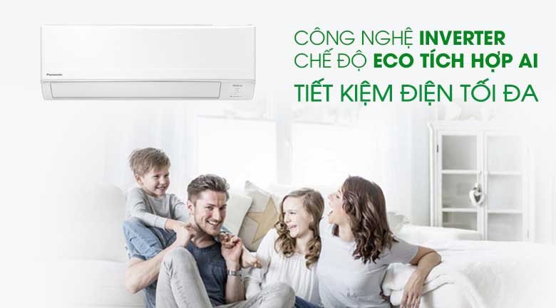 Dàn lạnh điều hòa Panasonic CU/CS-YZ9WKH-8 thiết kế trang nhã