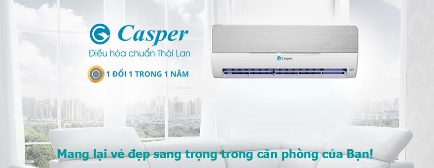 Dàn nóng điều hòa Casper sản xuất tại Thái Lan