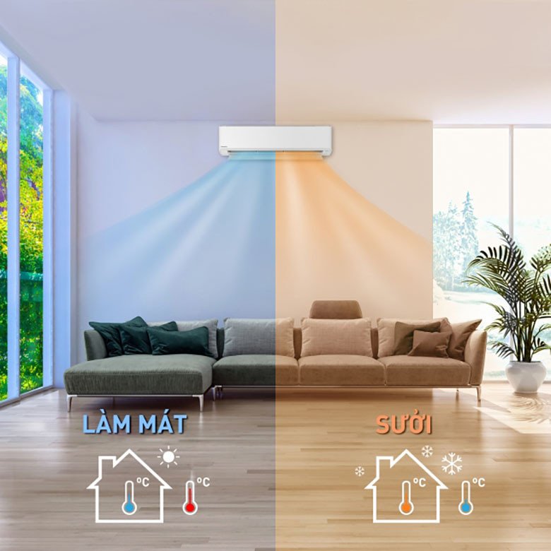 Điều hòa Panasonic 2 chiều Inverter trang bị công nghệ Nanoe-G