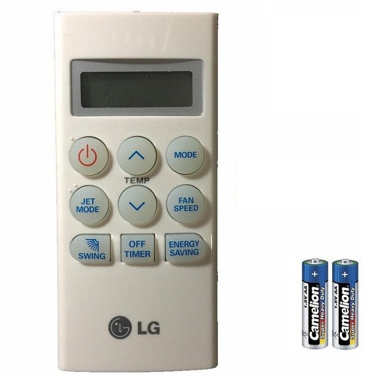 Hình ảnh điều khiển điều hòa LG dạng 9 nút