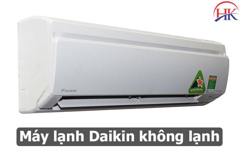 Hình ảnh minh họa máy lạnh Daikin đang hoạt động nhưng không làm lạnh