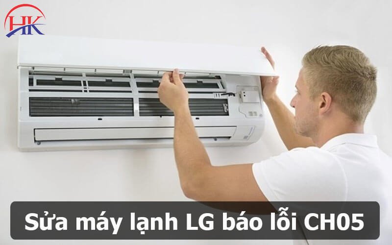 Kiểm tra kỹ thuật để sửa lỗi CH05 điều hòa LG