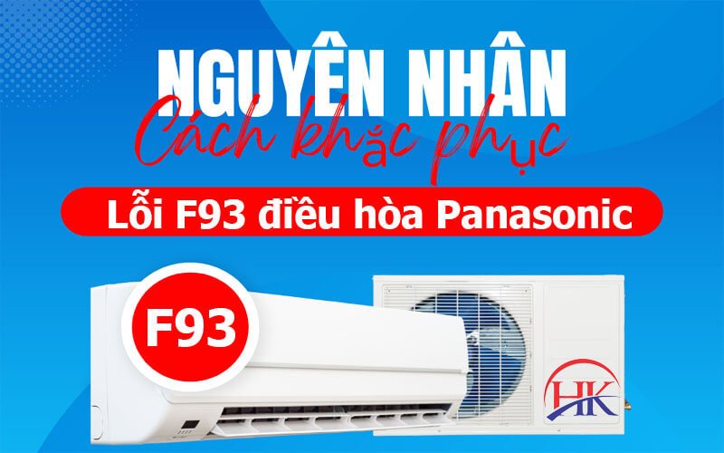 Kỹ thuật viên kiểm tra máy nén điều hòa Panasonic khi gặp lỗi F93