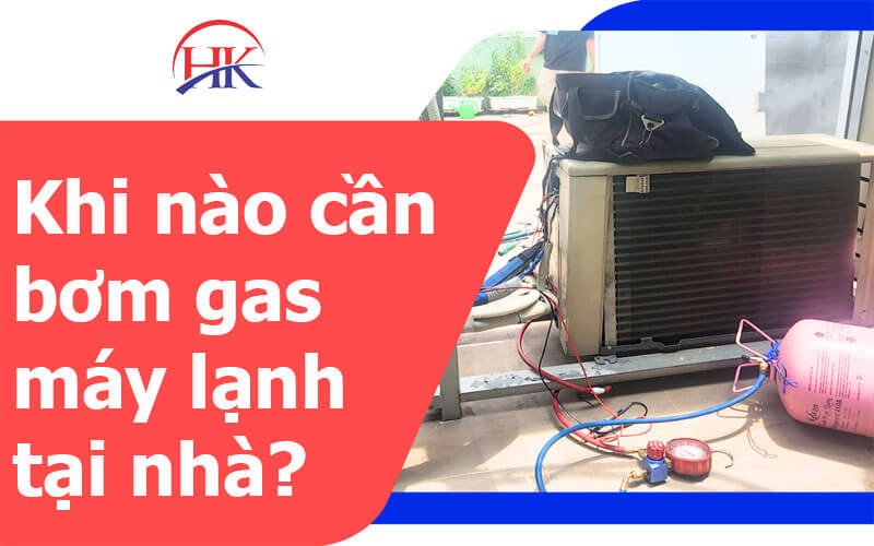 Máy lạnh chảy nước do thiếu gas trầm trọng