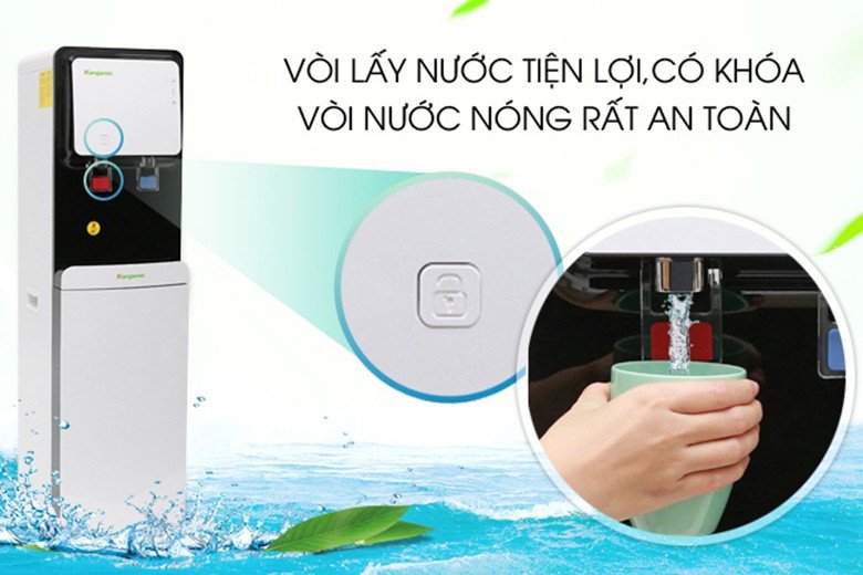 Máy lọc nước RO nóng lạnh Kangaroo KG61A3