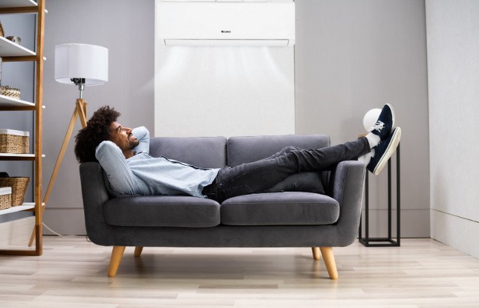 Minh họa tính năng làm lạnh nhanh Turbo trên máy điều hòa Gree COSMO24CN