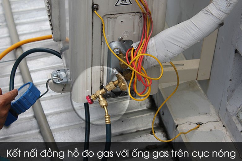 Sử dụng ampe kế để đo dòng điện của máy điều hòa