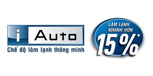 Biểu tượng chế độ làm lạnh nhanh iAuto trên điều hòa Panasonic