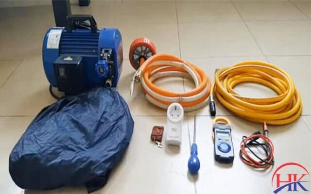 Bộ dụng cụ cần thiết để vệ sinh điều hòa LG tại nhà