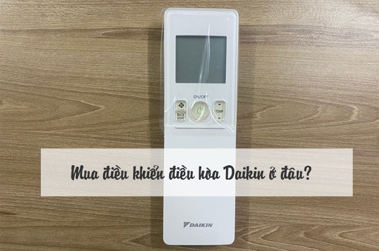 Các loại điều khiển điều hòa Daikin phổ biến