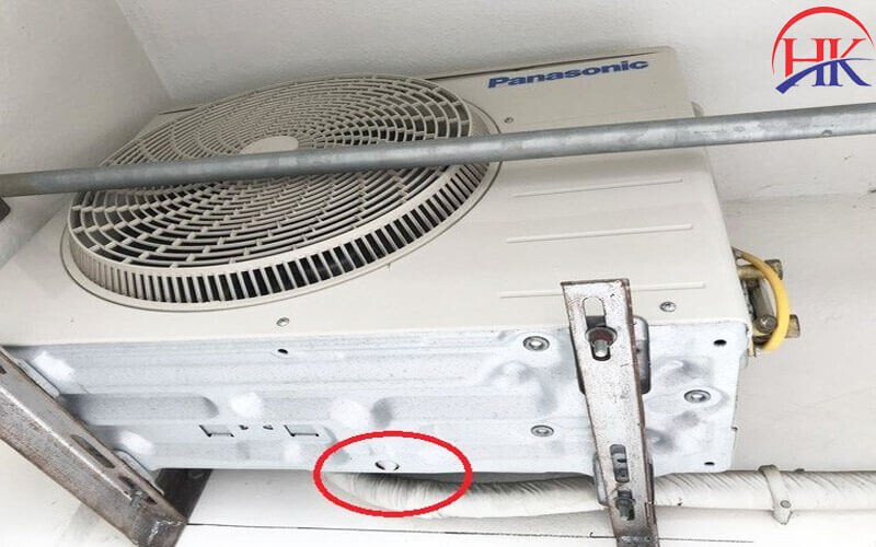 Các lỗi thường gặp khiến máy lạnh bị chảy nước ở cục nóng