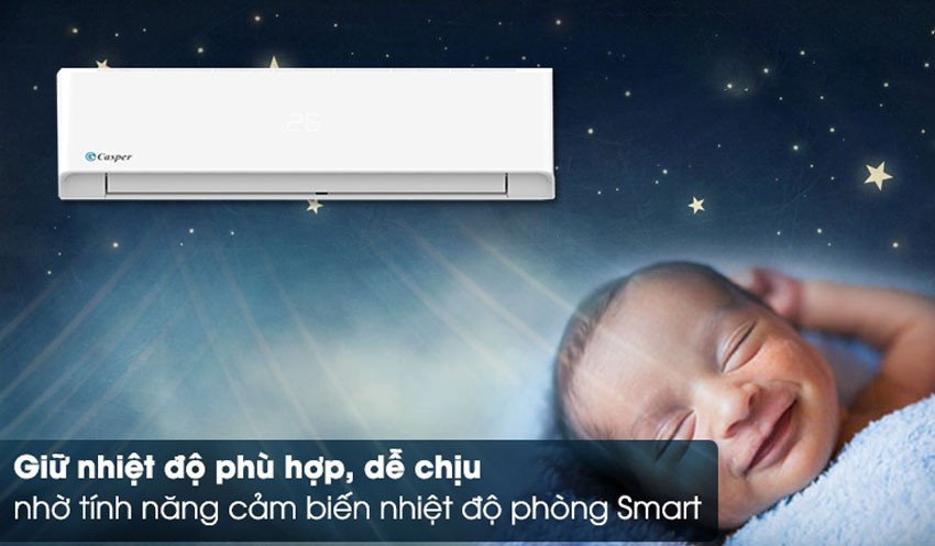 Tìm hiểu về Điều hòa Casper 1 chiều 12000 BTU LC-12FS33