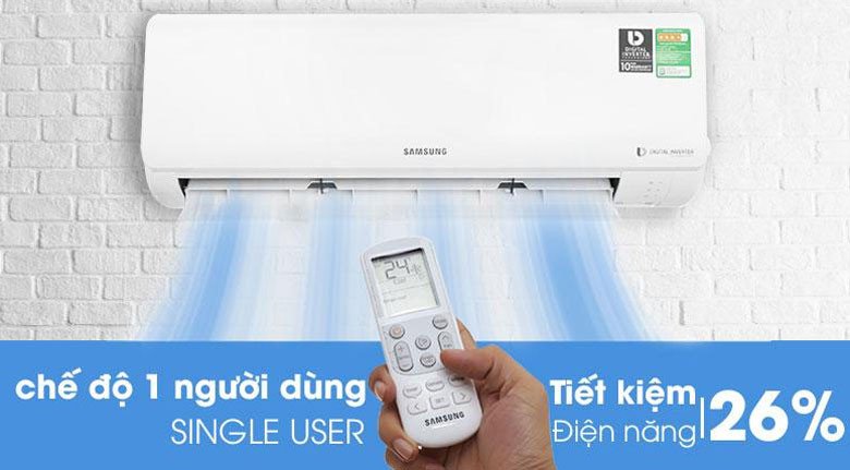 Chế độ một người dùng trên máy lạnh Samsung