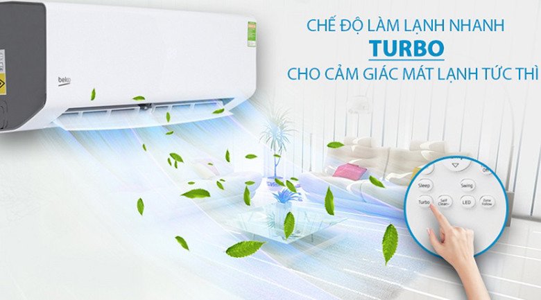 Chế Độ Turbo Giúp Làm Lạnh Nhanh
