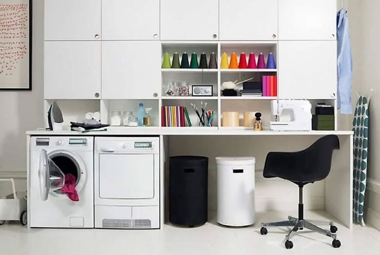 Chọn nơi khô ráo, thoáng khí để đặt máy giặt