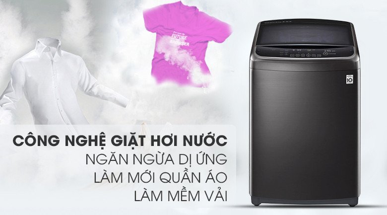 Chức năng giặt hơi nước của máy giặt LG TH2722SSAK