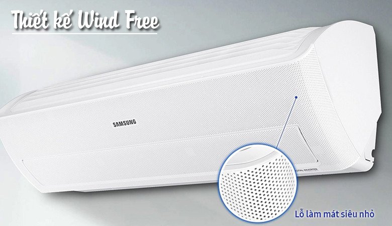 Cơ chế hoạt động làm lạnh nhanh và Wind Free của điều hòa Samsung