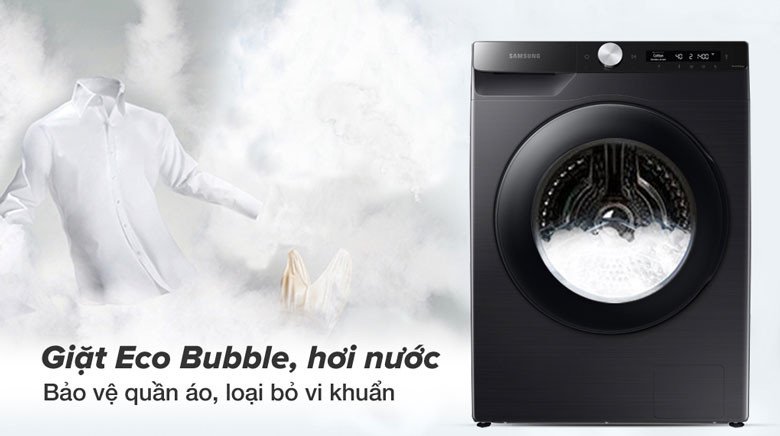 Công nghệ giặt bong bóng Eco Bubble trên máy giặt Samsung WW13T504DAB/SV