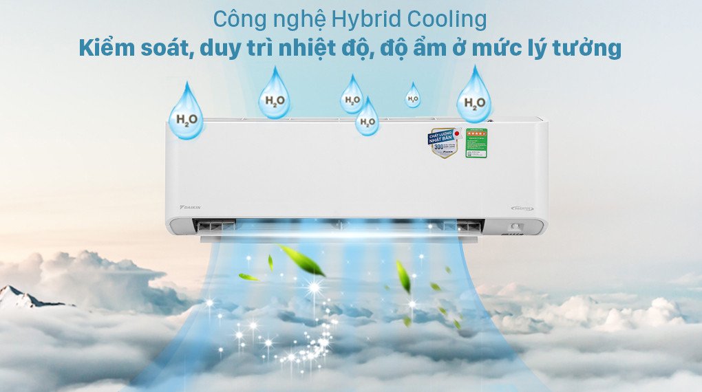 Công nghệ Hybrid Cooling trên điều hòa Daikin