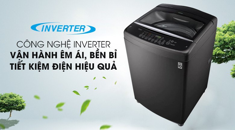 Công nghệ Smart Inverter trên máy giặt LG T2351VSAB giúp tiết kiệm điện