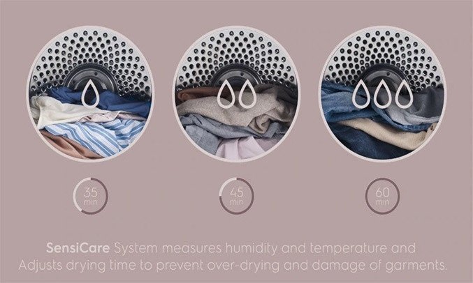 Công nghệ Vapour Care giặt hơi nước trên máy giặt Electrolux EWW8023AEWA