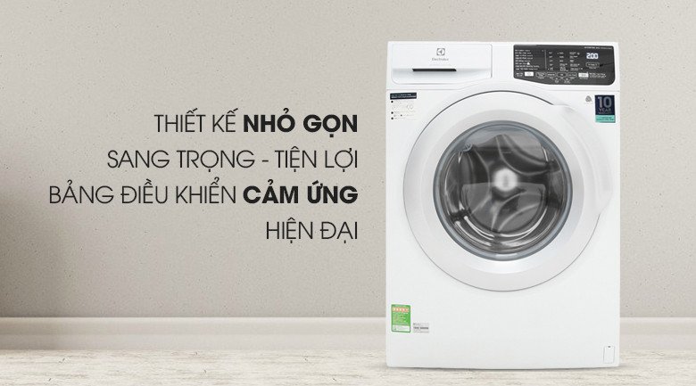 Cửa lồng giặt Electrolux EWF8025CQWA với gioăng cao su bền bỉ