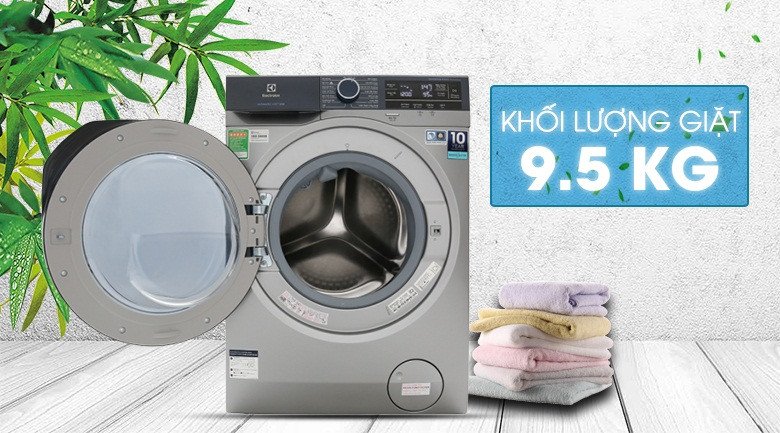 Cửa máy giặt Electrolux EWF9523ADSA với dung tích 9.5 kg