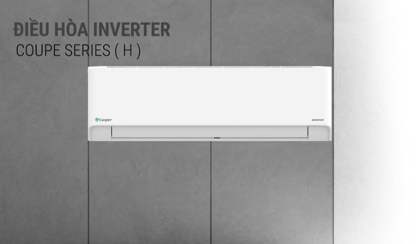 Dàn lạnh điều hòa Casper HC-12IA33 thiết kế hiện đại màu trắng