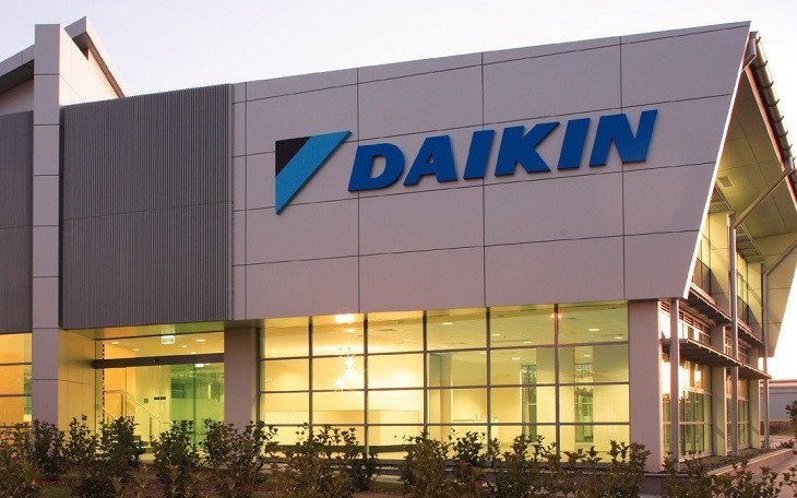 Dàn lạnh điều hòa Daikin lắp đặt trong phòng