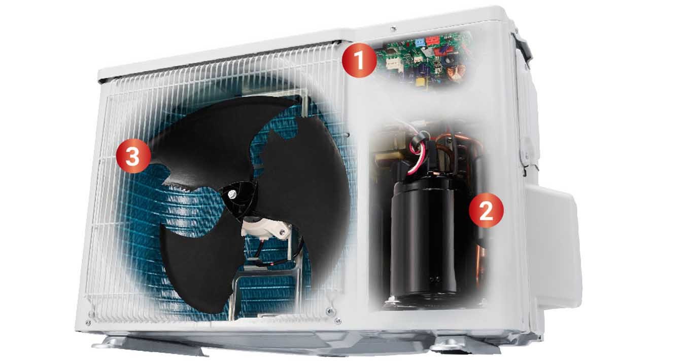 Dàn lạnh Điều hòa Mitsubishi Electric Inverter với thiết kế hiện đại