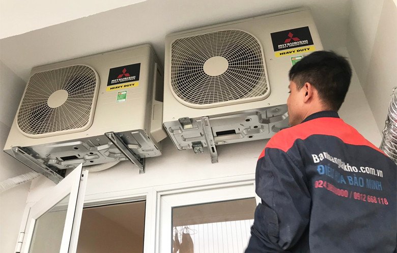 Dàn nóng điều hòa Mitsubishi Heavy