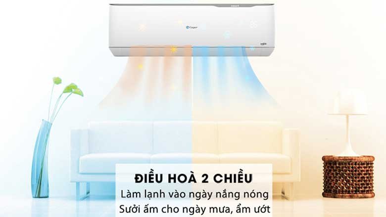 điều hòa Casper 2 chiều Inverter 9000 BTU GH-09TL32