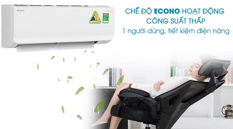 Điều hòa Daikin Inverter với công nghệ gió Coanda
