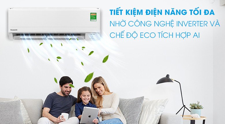 Điều hòa với chế độ ECO giúp tiết kiệm điện năng hiệu quả