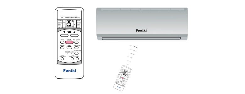 Điều khiển điều hòa Funiki bị lỗi không nhận tín hiệu