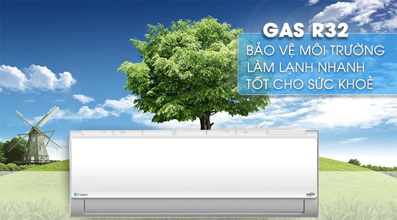 Gas R32 - Điều hòa Casper 12000 BTU IC-12TL32