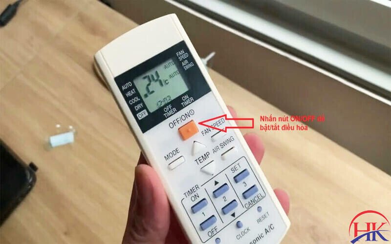 Giao diện ứng dụng Panasonic Comfort Cloud để kích hoạt chế độ Powerful.