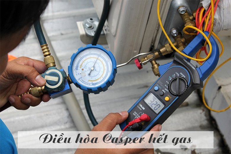 Hệ thống đường ống bị rò rỉ gas là nguyên nhân phổ biến gây lỗi P3 điều hòa Casper