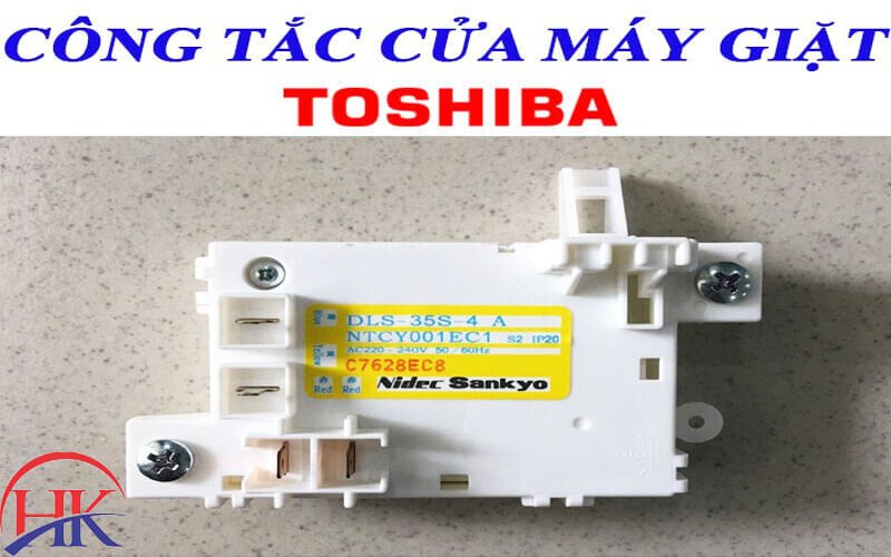 Hình ảnh công tắc cửa máy giặt Toshiba chi tiết