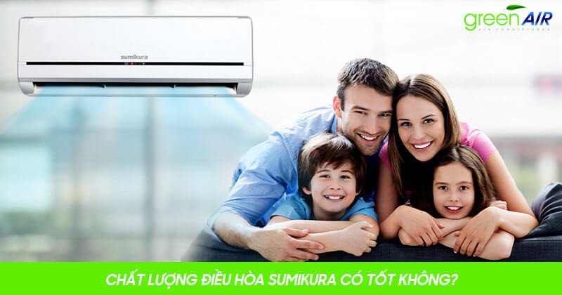 Hình ảnh máy lạnh Sumikura inverter với thiết kế hiện đại