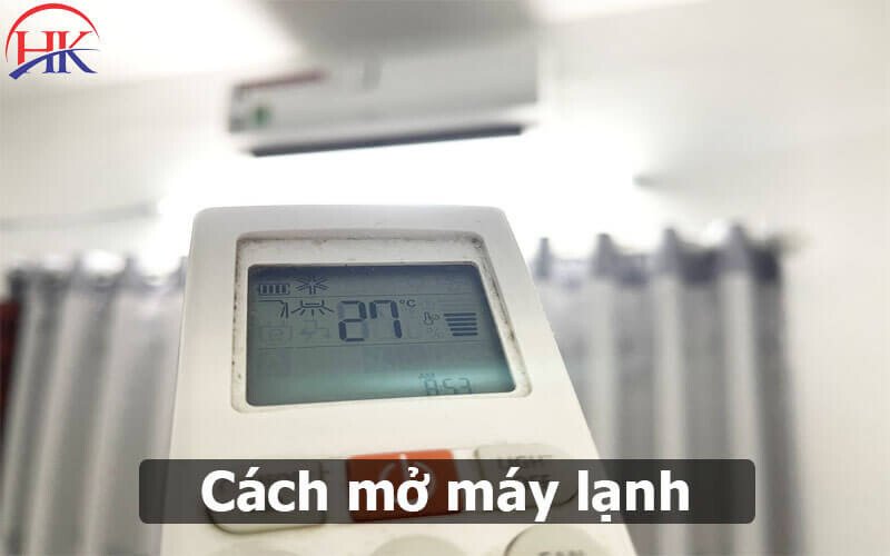 Hình ảnh minh họa cách mở máy lạnh không cần remote khẩn cấp