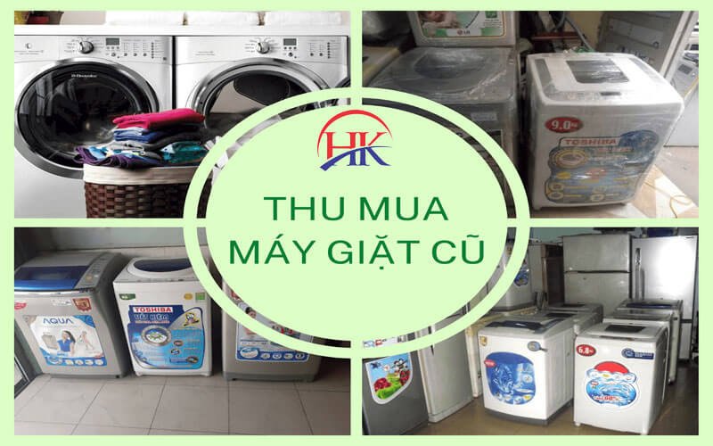 Hình ảnh minh họa dịch vụ thu mua máy giặt cũ tại nhà