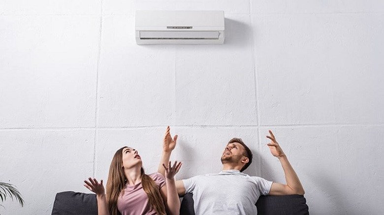 Hình ảnh minh họa điều hòa chạy nhưng không làm lạnh hiệu quả