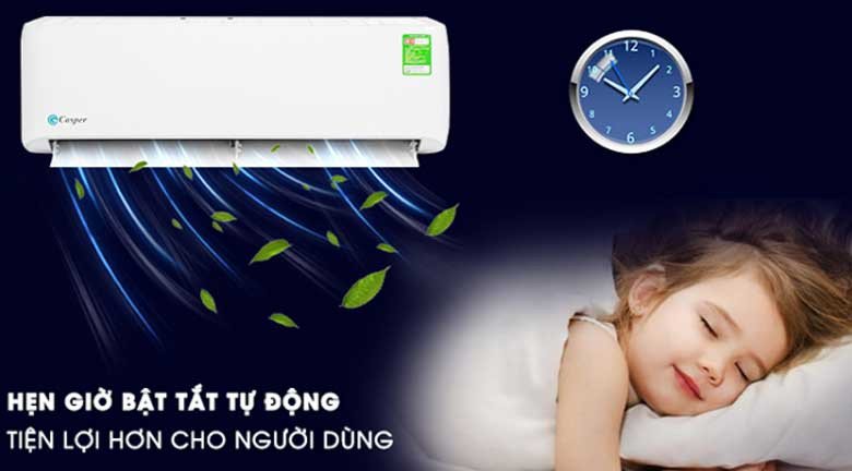 Hướng dẫn cài đặt hẹn giờ bật tắt cho máy điều hòa Casper