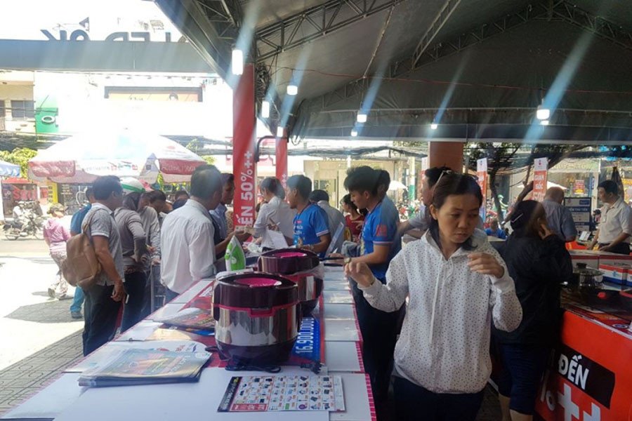 Không gian hiện đại tại Trung tâm Điện máy và Sửa chữa Thiên Hoà
