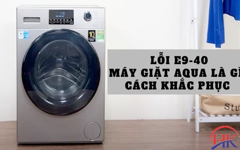 Kiểm tra các bộ phận bên trong tìm nguyên nhân lỗi E9 máy giặt Aqua