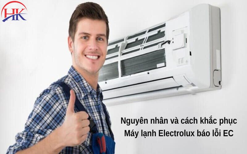 Kiểm tra đường ống dẫn gas máy lạnh có thể gây lỗi EC